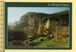 24. LA ROQUE-GAGEAC – Ombres Et Lumières En Périgord (voir Scan Recto/verso) - Autres & Non Classés