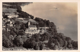 Bernried Am Starnberger See Schloß Dampfer Orig. Fliegeraufnahme Gl1938 #151.293 - Autres & Non Classés
