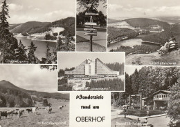 Wanderziele Rund Um Oberhof Mehrbildkarte Gl1977 #D5518 - Other & Unclassified
