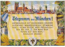 Telegramm Aus München Ngl #D4622 - Autres & Non Classés