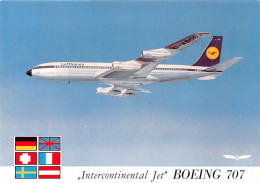 Lufthansa Boeing 707 Intercontinental Jet Ngl #151.774 - Andere & Zonder Classificatie