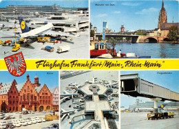 Frankfurt/Main Flughafen "Rhein - Main" Mehrbildkarte Gl1972 #151.515 - Sonstige & Ohne Zuordnung