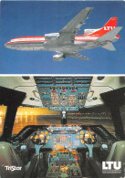 Lockheed Tristar L-1011-500 LTU Werbekarte Gl19? #151.632 - Autres & Non Classés