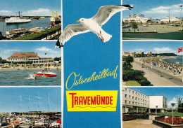 Ostseeheilbad Travemünde Mehrbildkarte Gl1973 #D5434 - Other & Unclassified
