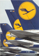 Lufthansa Flotte Werbepostkarte Ngl #151.667 - Andere & Zonder Classificatie