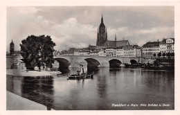 Frankfurt A. M. Alte Brücke Und Dom Ngl #151.974 - Other & Unclassified