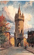 Frankfurt A. M. Eschenheimer Turm Nach Gemälde V. F. Bayerlein Gl19? #151.911 - Other & Unclassified