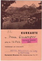 Kurkarte - Hotel Bellevue Au Lac - Brunnen - Andere & Zonder Classificatie