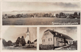 Gesseltshausen Panorama Kirche Und Handlung Von W. Vossler Gl1938 #152.133 - Autres & Non Classés