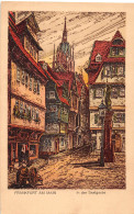 Frankfurt A. M. In Der Saalgasse Künstlerkarte Ngl #151.950 - Autres & Non Classés
