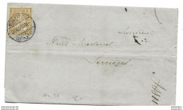 25 - 63 - Enveloppe Envoyée De Neuchâtel 1875 - Brieven En Documenten