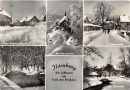 Ilsenburg (Harz) Teilansichten Im Winter Gl1971 #152.200 - Autres & Non Classés