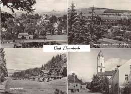 Bad Brambach 4 Ansichten Gl1968 #152.280 - Autres & Non Classés