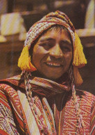 Perú Pisac Native In Sunday Dress Ngl #D6143 - Other & Unclassified