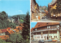 Stolberg (Harz) Teilansicht, FDGB-Erholungsheim Comenius, Rathaus Ngl #152.187 - Sonstige & Ohne Zuordnung