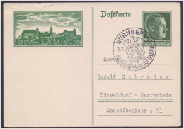 REICH EIN FUHRER German Nazi Adolf Hitler, Nazi Eagle With Swastika Symbol Of Nazism, WW2, Propaganda Post Card 1938 - WW2