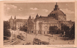 Frankfurt A. M. Schauspielhaus Und Märchenbrunnen Ngl #151.839 - Autres & Non Classés