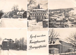 Berggießhübel Teilansichten Im Winter Gl1966 #152.234 - Autres & Non Classés
