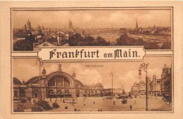 Frankfurt A. M. Panoramaansicht Bahnhofsplatz Ngl #151.890 - Autres & Non Classés