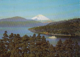 J Mt. Fuji From Ashi-No-Ko Gl1965 #D6802 - Other & Unclassified