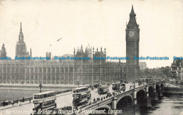 R666435 London. Westminster Bridge And Houses Of Parliament. The Classical Serie - Monde