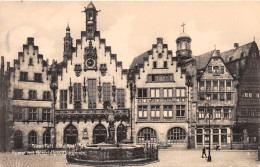 Frankfurt A. M. Der Römer Mit Gerechtigkeitsbrunnen Gl1935 #151.973 - Autres & Non Classés
