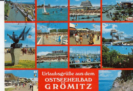 Ostseeheilbad Grömitz Mehrbildkarte Gl1985 #D8923 - Autres & Non Classés