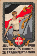 Frankfurt A. M. 11. Deutsch. Turnfest 1908 Festpostkarte No2 Gl1908 #152.050 - Autres & Non Classés