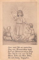 Kind Mit Christlichem Gedicht Ngl #153.604 - Other & Unclassified