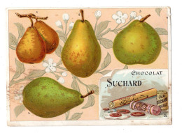 Chromo Chocolat Suchard, S 81 / LX, Pommes, Dos Gris - Suchard