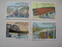 Schweiz  1450 - 1453  O - Used Stamps