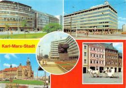 Karl-Marx-Stadt CENTRUM-Warenhaus Hochzeitskutsche 5 Ansichten Gl1991 #154.222 - Autres & Non Classés