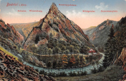 Bodetal Panorama Um Rosstrappefelsen Ngl #154.457 - Andere & Zonder Classificatie
