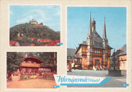 Wernigerode Im Harz Rathaus HO-Gaststätte Christianental Schloss Ngl #154.241 - Autres & Non Classés