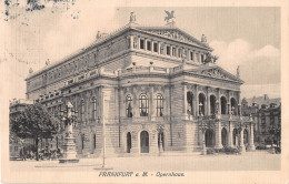 Frankfurt A.M. Opernhaus Gl1910 #153.506 - Autres & Non Classés