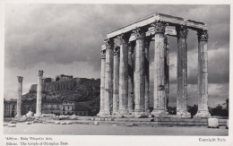 Athen The Temple Of Olympia Zeus Ngl #D9230 - Greece