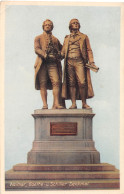 Weimar - Goethe- U. Schiller-Denkmal Gl1934 #154.433 - Autres & Non Classés