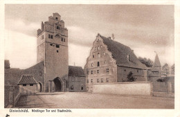 Dinkelsbühl - Nördlinger Tor Und Stadtmühle Ngl #154.549 - Autres & Non Classés