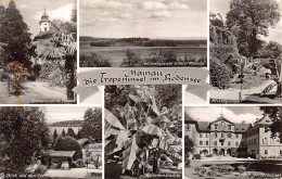 Insel Mainau (Bodensee) Teilansichten Mehrbildkarte Gl1957 #170.983 - Other & Unclassified