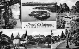 Insel Mainau (Bodensee) Teilansichten Mehrbildkarte Ngl #170.982 - Other & Unclassified