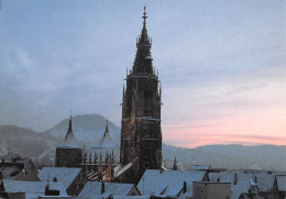 Reutlingen Marienkirche Bei Dämmerung Und Schnee Ngl #170.950 - Autres & Non Classés