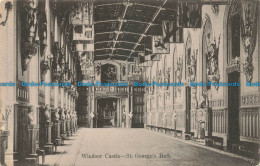 R666444 Windsor Castle. St. George Hall. E. Marshall - Monde