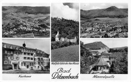 Bad Ditzenbach Kurhaus Quelle Kirche Panorama Gl1956 #170.961 - Autres & Non Classés