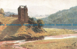 R665709 Neidpath Castle. The Lowlands. Bonnie Scotland. Tuck. Oilette. 7351 - Monde