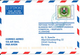Libya Air Mail Cover Sent To Germany 31-6-2000 - Libya