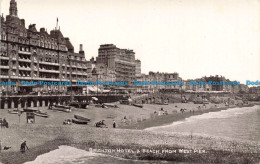 R664333 Brighton Hotel And Beach From West Pier. E. T. W. Dennis - Monde