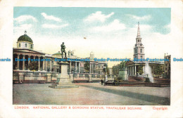R667256 London. National Gallery And Gordons Statue. Trafalgar Square - Monde
