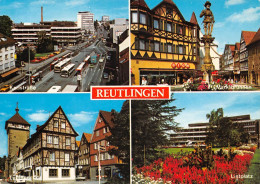 Reutlingen Karlstraße Marktbrunnen Tor Listplatz Ngl #171.017 - Autres & Non Classés