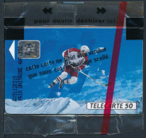 Télécartes France - Publiques N° Phonecote F193Aa - J.O.d'Hiver HOCKEY Sur GLACE (50U - SC5 NSB) - 1991