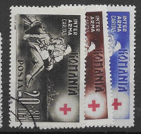 Romania VFU 1942 7,5 Euros Red Cross Set - Gebraucht